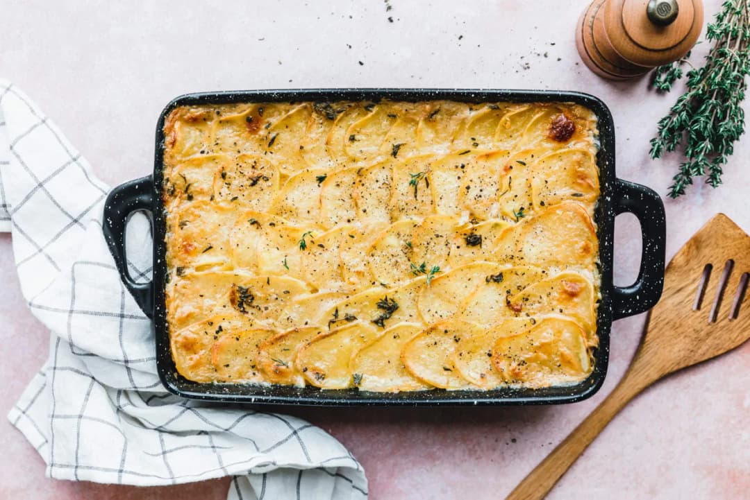 Veganes Kartoffelgratin: Cremiges Rezept ohne Milch und Aufwand