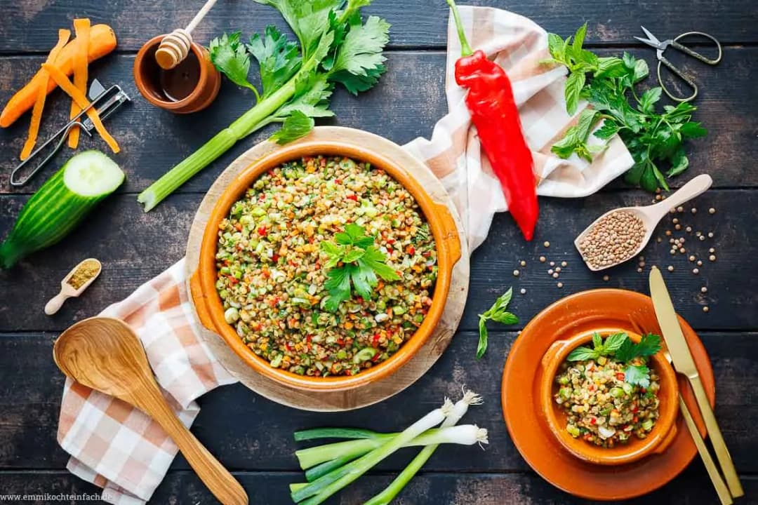 Einfaches Rezept für Linsensalat – gesund und lecker genießen